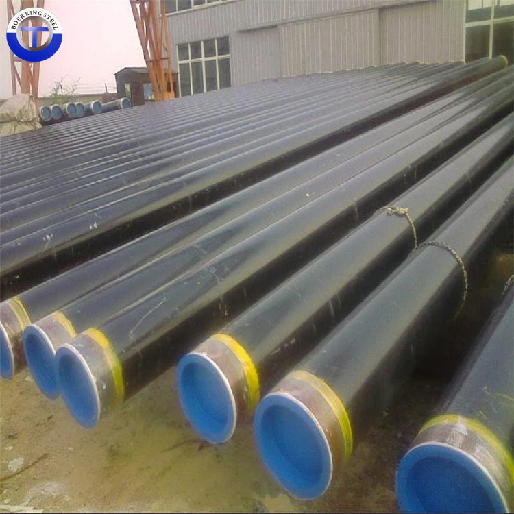 Seamless Pipe 6" Sch-40 Bw Ends ASTM A106 Gr. B External Coating 3PE