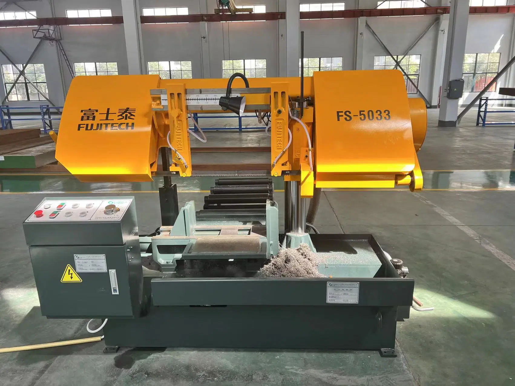 Fs-5033 New High quality/High cost performance  Semi-Automatic Band Saw for Metal