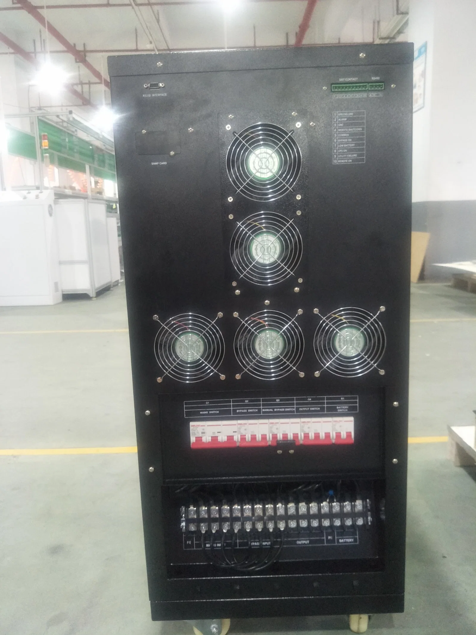 200kVA 3 Phase Online UPS Power Supply for CT Brilliance 16 Slices, CT Scan, Xrays Hospital Equipments and Motors, Pump, UV Printer, Industrial Equipment