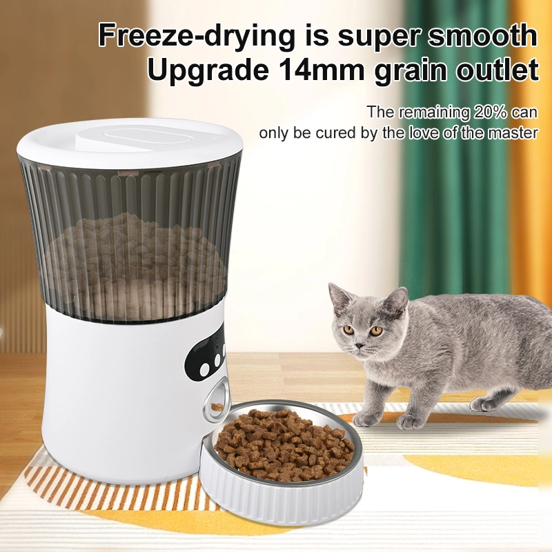 Stainless Steel Cat Food and Water Feeding Bowl Wholesale Smart Pet Feeder