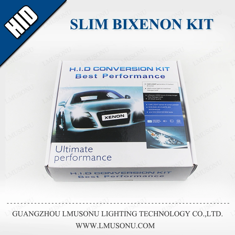 1063 Slim Luces Bixenon HID Kit H4 AC 35W