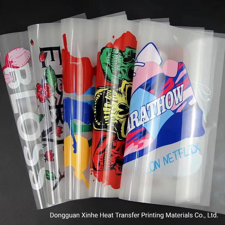 Cold Peel Glossy Transfer Film Neck Label Size Label Printing Film Multiple Sizes