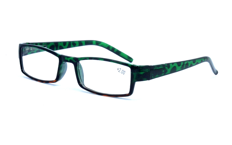 Rectangular Half Size Tortoise Multicolor Spectacle Women Reading Glasses