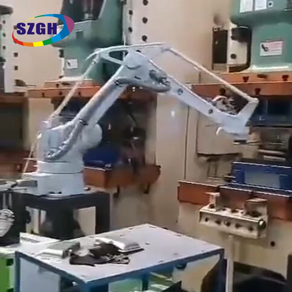 China Supplier Industrial Manipulator Picker 4-6 Axis Palletizing Robotic Arm for Industrial Machinery Loading Pick and Place