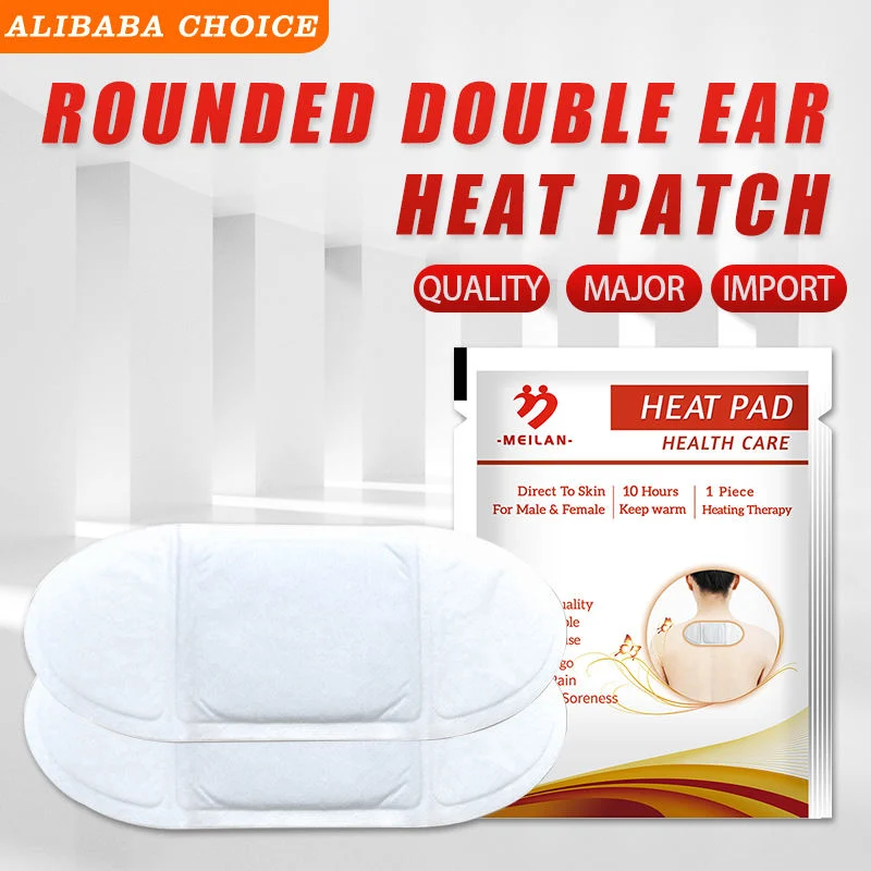 Fast Acting Long Lasting Heat Patches for Pain Relief Back Shoulder & Neck