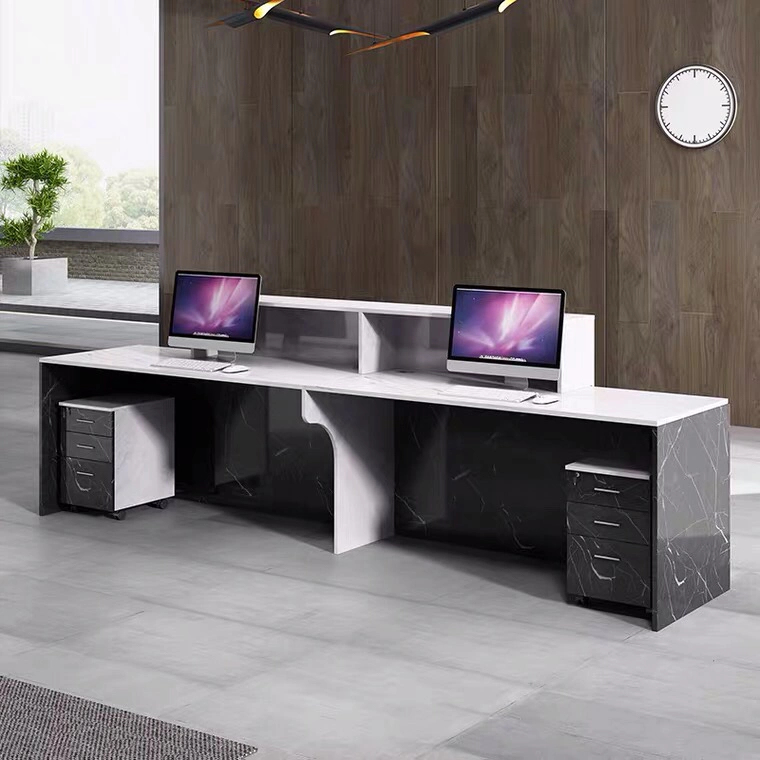 Hot Sale Modern Wooden Office Furniture Melamine Laminate MDF Office Computer Table Executive Office Desk (UL-22NF0591)