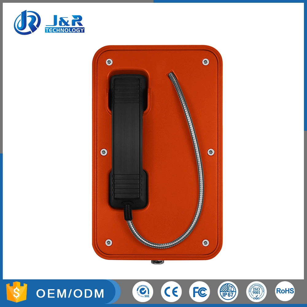 Hotline Tunnel Telephone, IP67 Weather-Resistant Telephone, Underground Metro Telephone