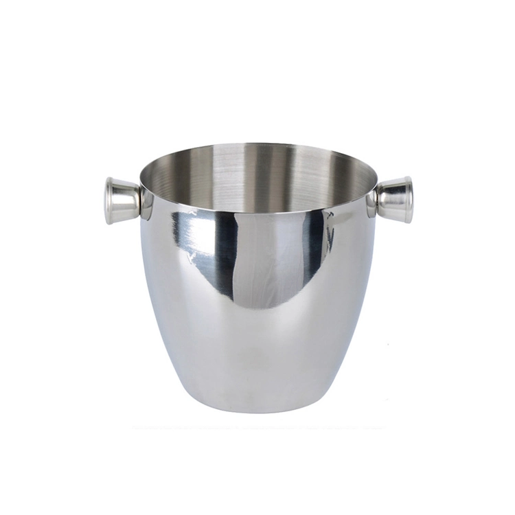 1.5L Mini Ice Bucket Stainless Steel Material Bottle Cooler Box