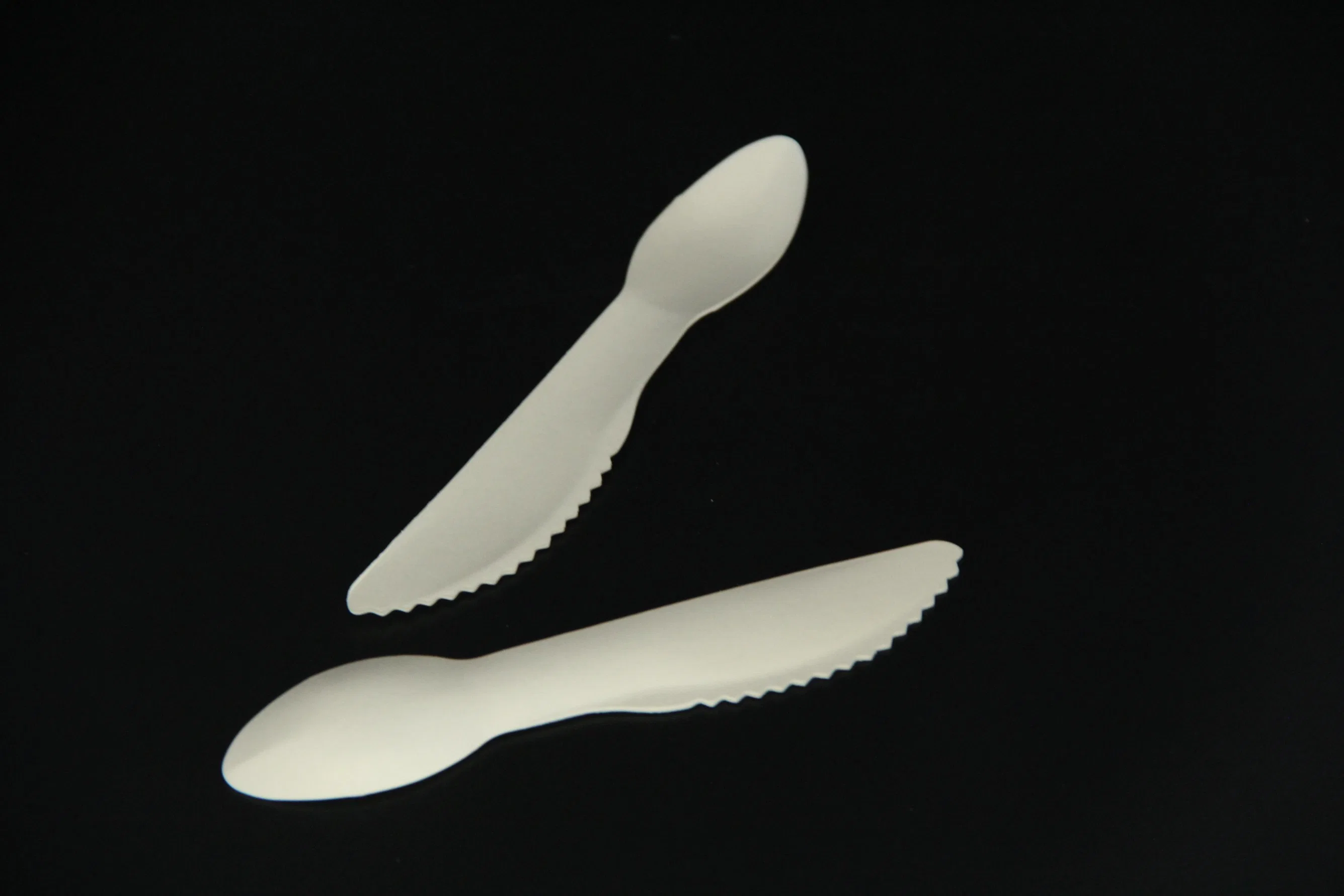 Biodegradable Disposable Tableware Set Paper Forks Spoons knives