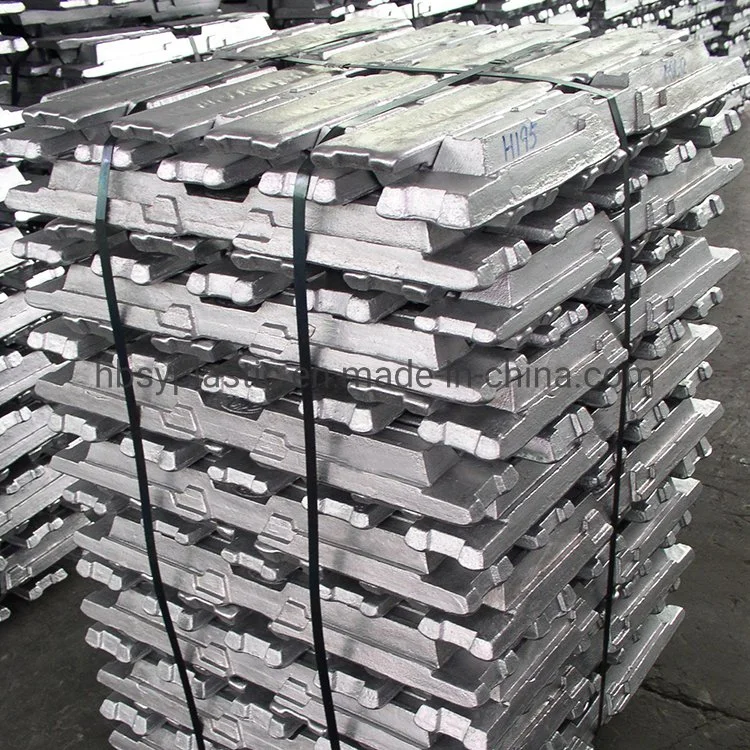 Lingotes de aluminio primario 99,7% Ingot de aleación de aluminio de alta pureza A00 Precio