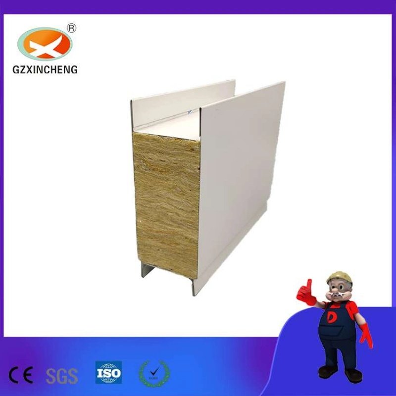 50mm Bstwool Basalt Sound Absorption Heat Insulation Fire Barrier Mineral Rockwool Board Sandwich Wall Roof Panel