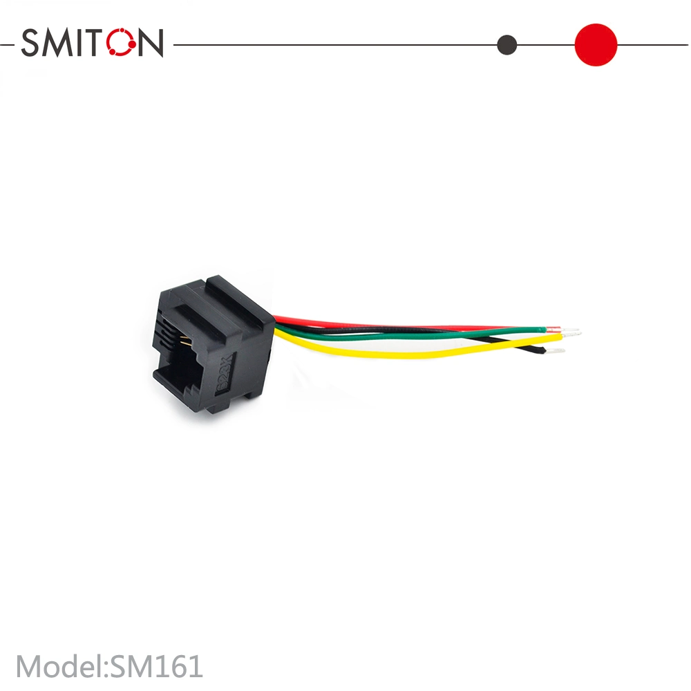 Tomada para telefone 4c 6c 623K com fio