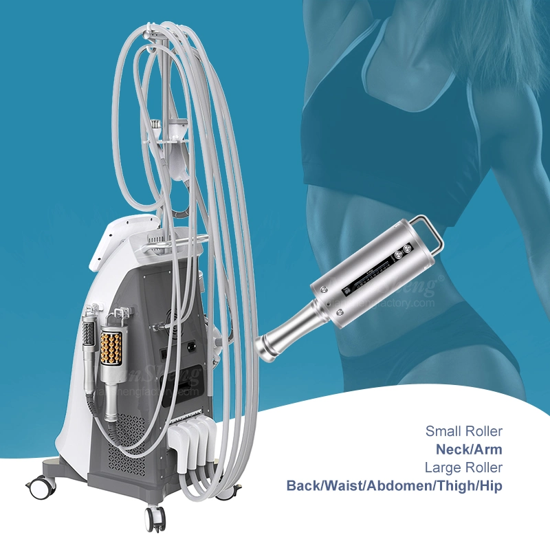 Ela V10 forme 3 Cellulite Velashapings Fat Réduire rouleau RF Slimming Prix de la machine de se froisser la cavitation laser de niveau de vide