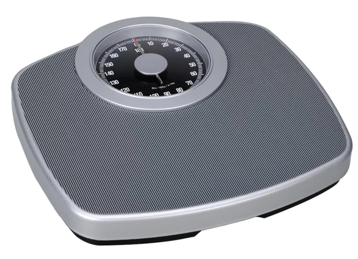 Bathroom Anti-Slip Mechanical Type Weighing Scale with 2 Measurements