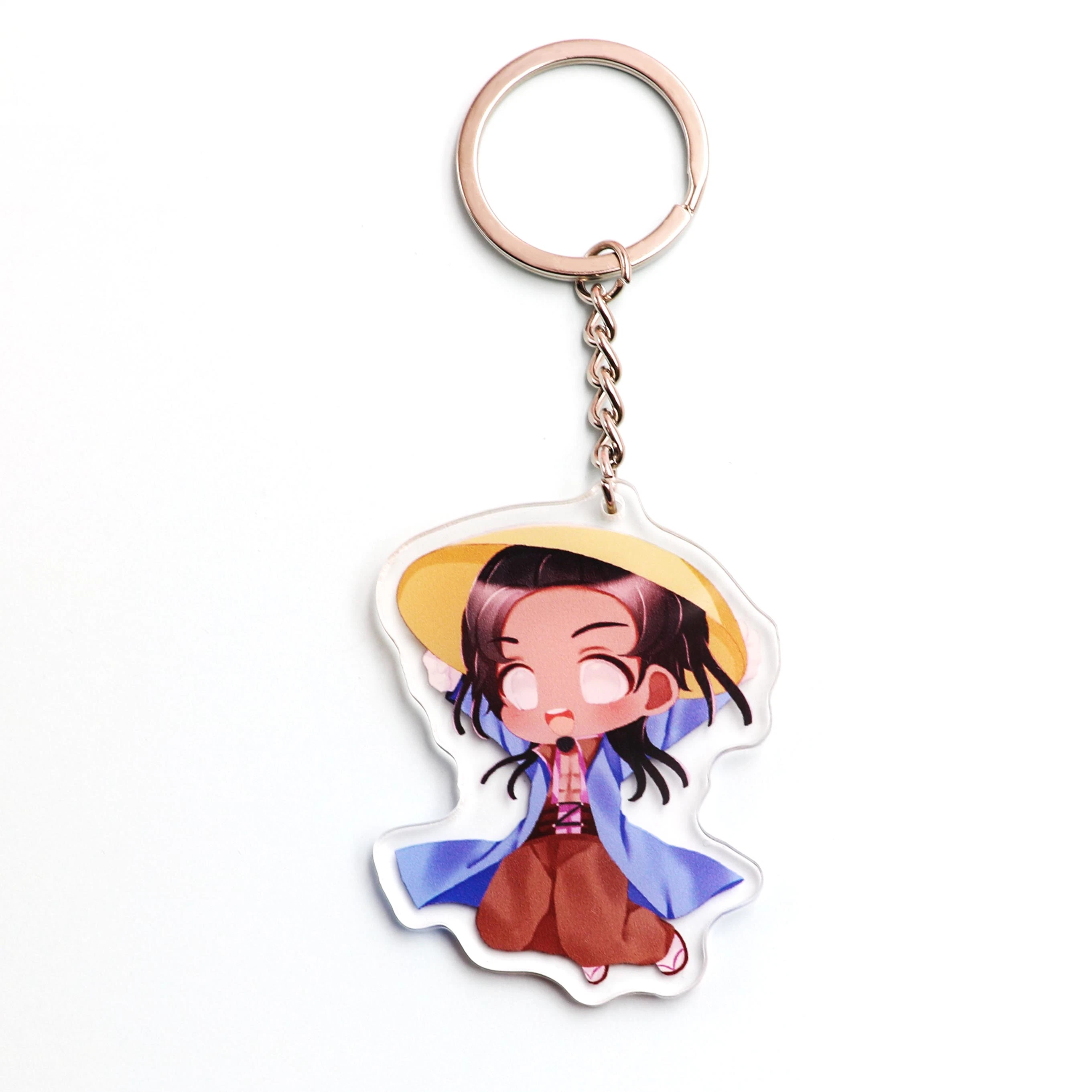 Acrylic Anime Keychains Acrylic Key Chain Customization Custom Plastic Keyring