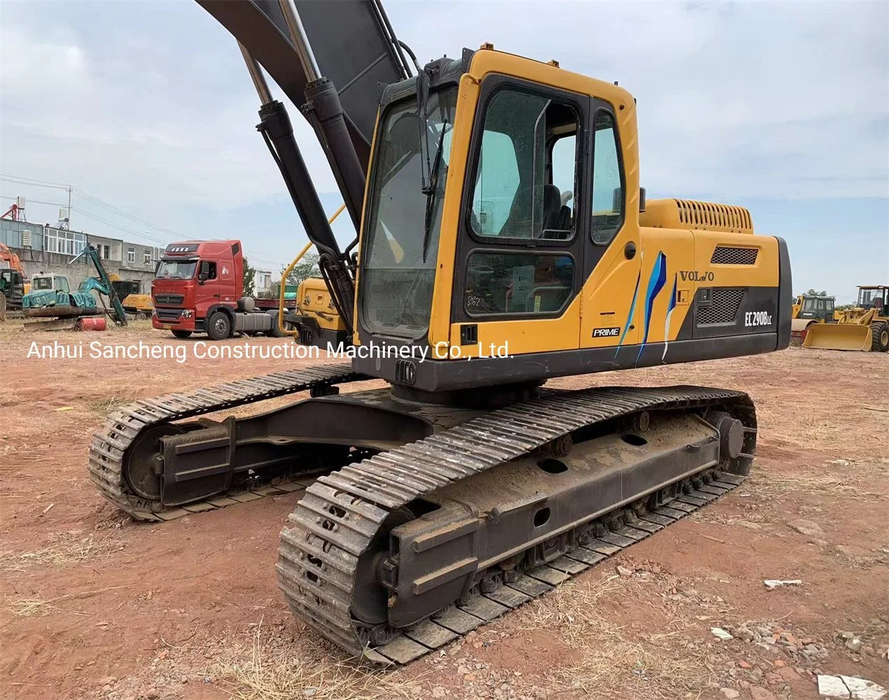 Original 29ton usadas de excavadora grande Volvo ce290blc ce210BLC