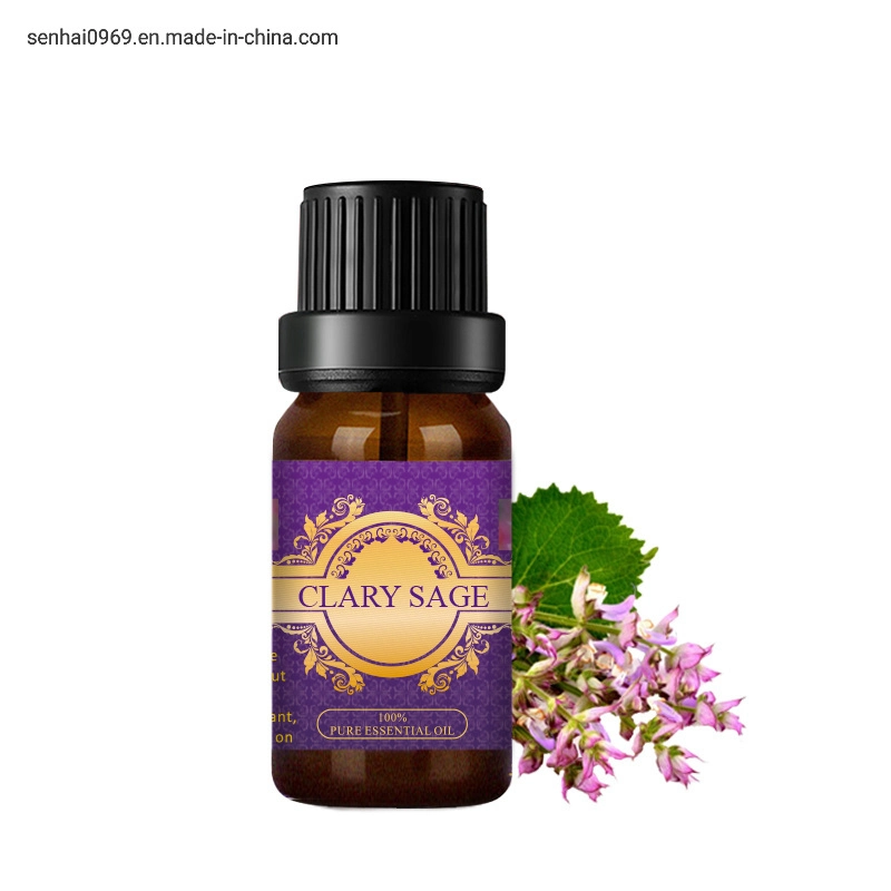 Flavor Fragrance Perfume Oil Relaxing Massage CAS 8016-63-5 Natural Pure Clary Sage Essential Oil