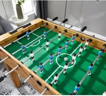 Para Adultos e Crianças portátil para Sala de Jogos Mini mesa de jogo de futebol Compact Matraquilhos Sport Tampo da Mesa de Pebolim