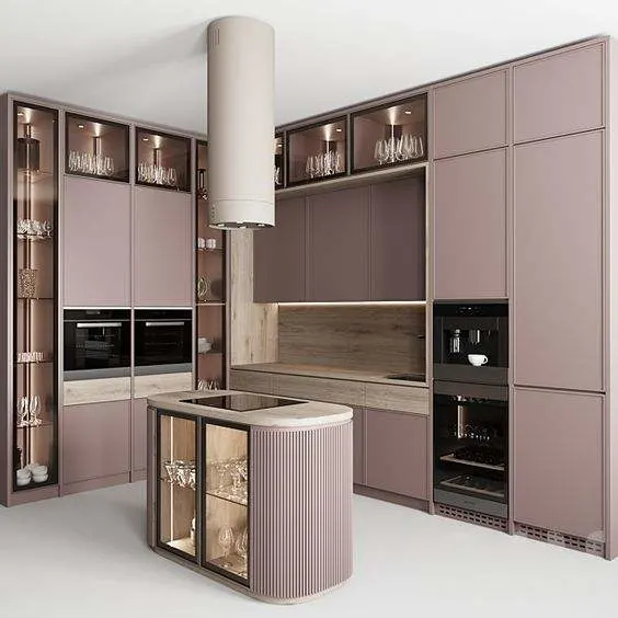 Made in China Fitted Furniture Waterproof Kitchen