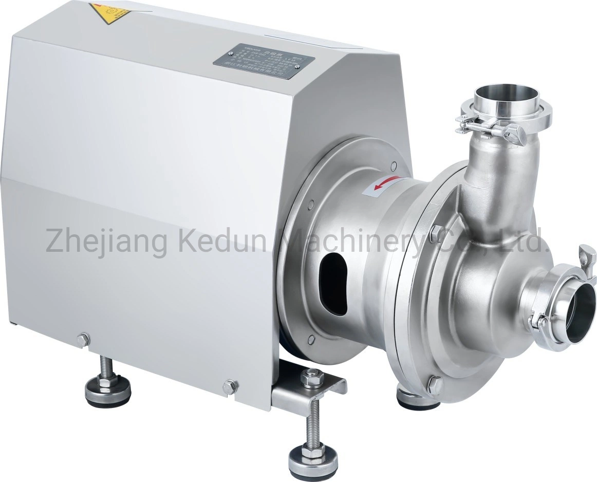 Sanitary Stainless Steel Middle Pressure L Type Water Self-Priming Pump