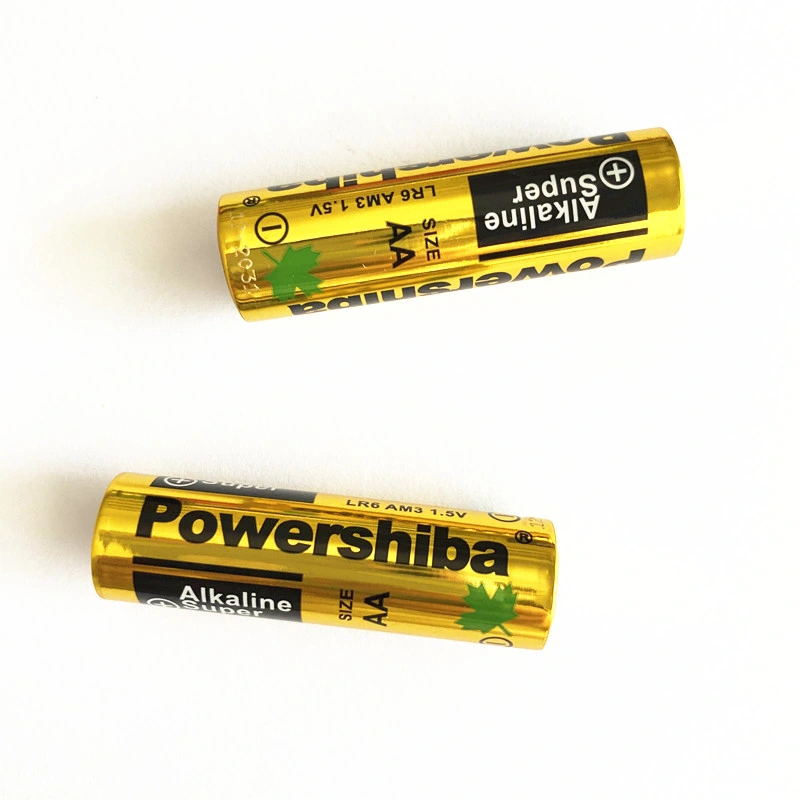 China Manufacture 1.5V Primary Alkaline Dry Battery (LR6-AA)