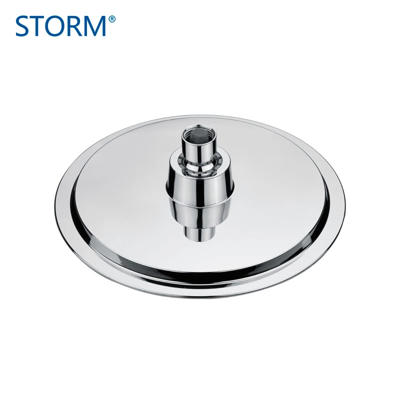 8 Inch ABS High quality/High cost performance  Bathroom Round Rainfall Shower Head with Adjustable Swivel Ball Joint