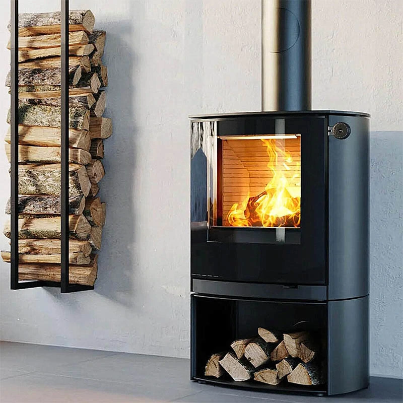 Master Efficiency Freestanding Eco Friendly Cocina de Pellet de Madera ardiente Chimenea