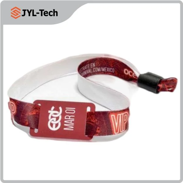 Решение для мероприятий Ultralight EV1 Fashion RFID NFC Woven Fabric Wristband