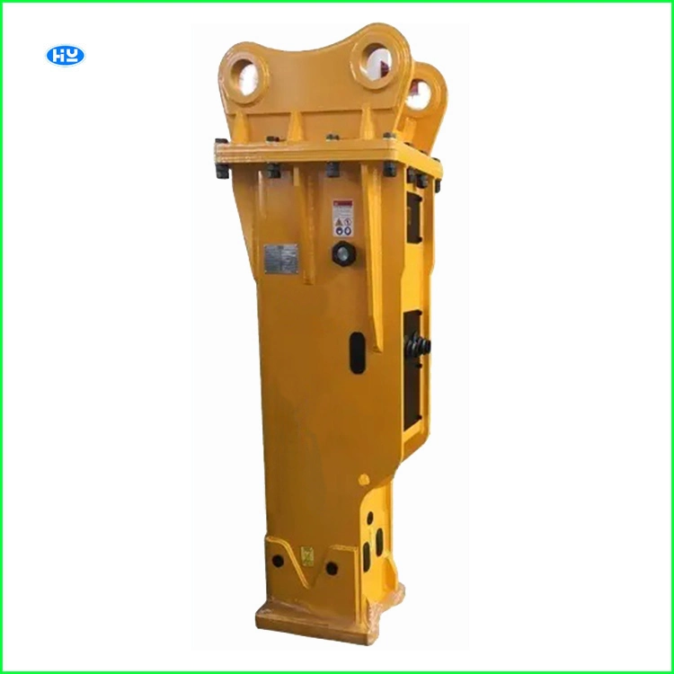 0.8-80 Tons Excavator Attachments Box Type Silenced, Top Type, Side Type Hydraulic Rock Breaker Hammer for Excavator