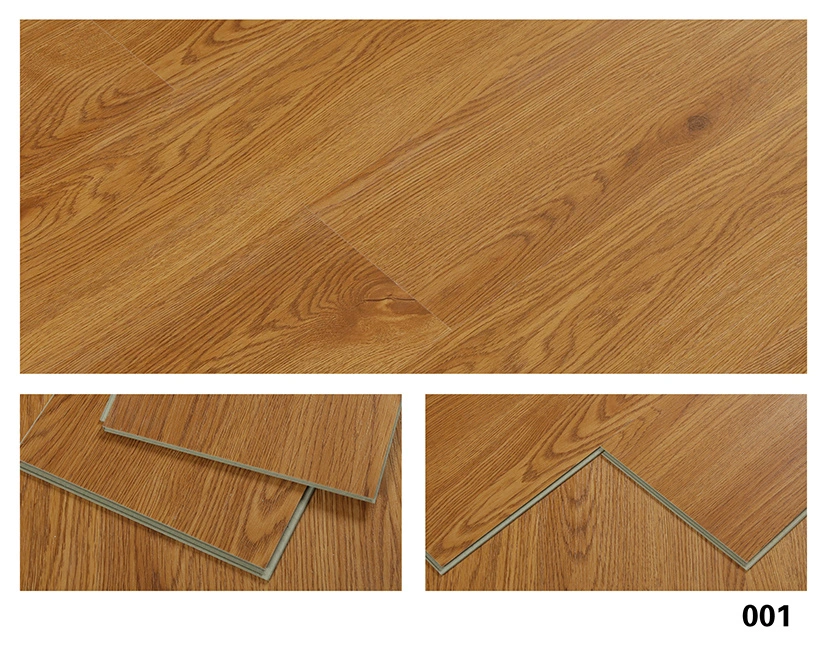 Waterproof Durable Healthy PVC Vinyl Flooring 4mm Interlock Click Lvt Spc Flooring