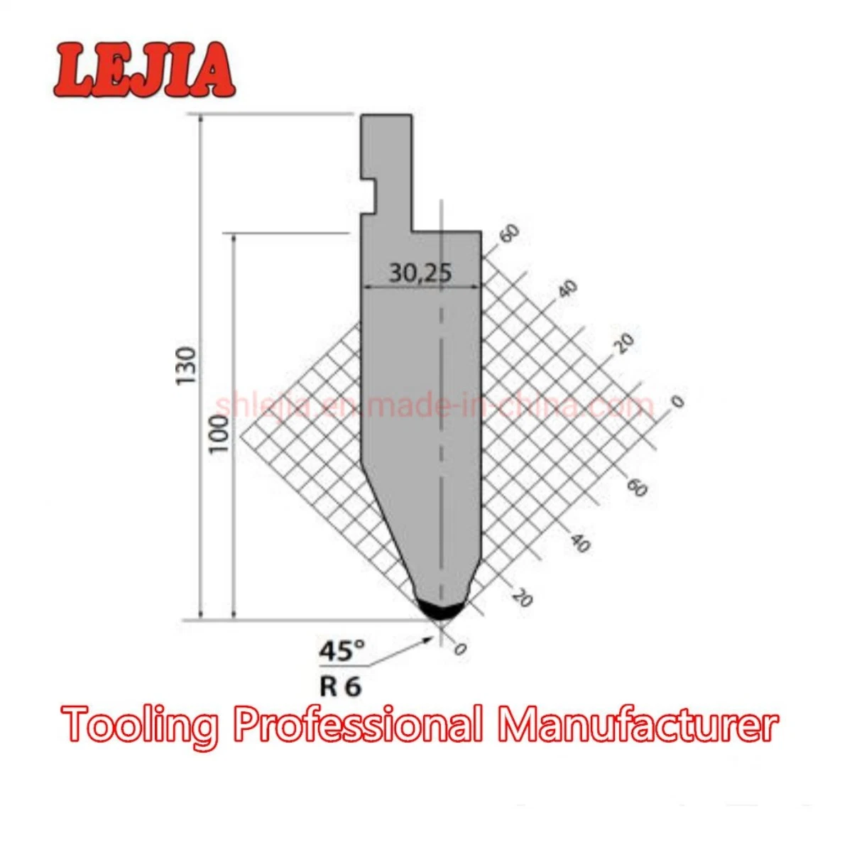 Single V Die, Goose Neck Punch, Press Brake Tools for Press Brake Machine