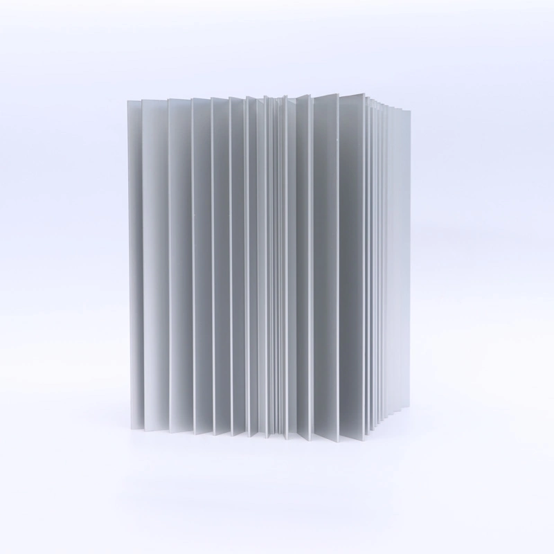 6063 Aluminum Extruded Plate Radiator Processing Custom/Finned Tube Aluminum Radiator/Heating Aluminum Alloy Radiator Aluminum Extruded Radiator