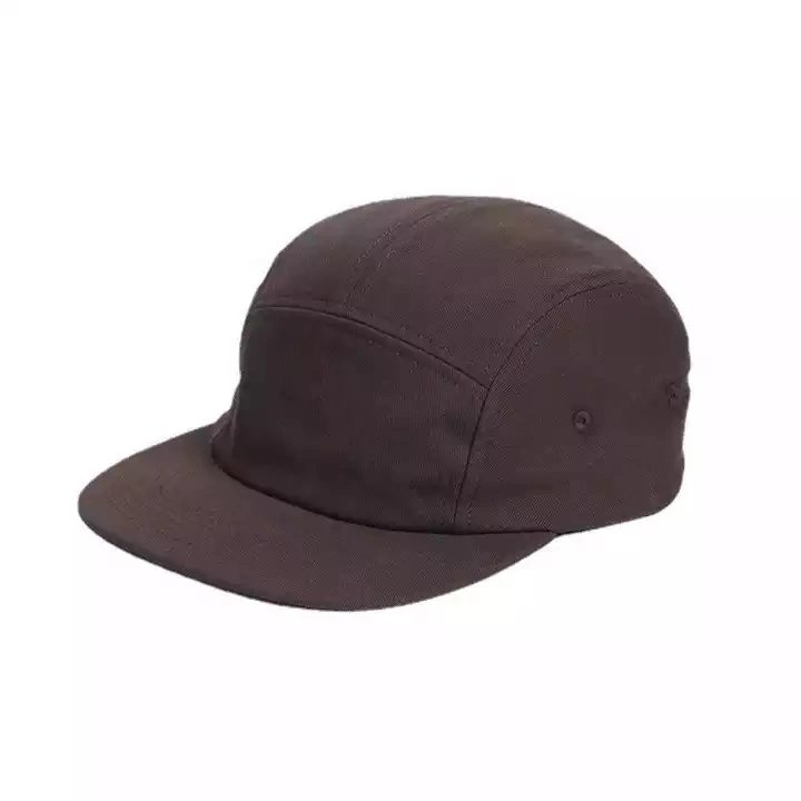 Gorra deportiva de algodón con cierre de broche de sarga con 5 paneles Gorro de skate Sombrero de moda Gorra de Snapback Gatos