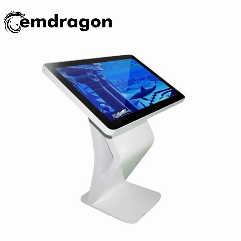 LCD Reproductor Android anuncio publicitario de tipo horizontal reproductor portátil de 32 pulgadas Monitor LCD Soporte de suelo LCD Digital Signage