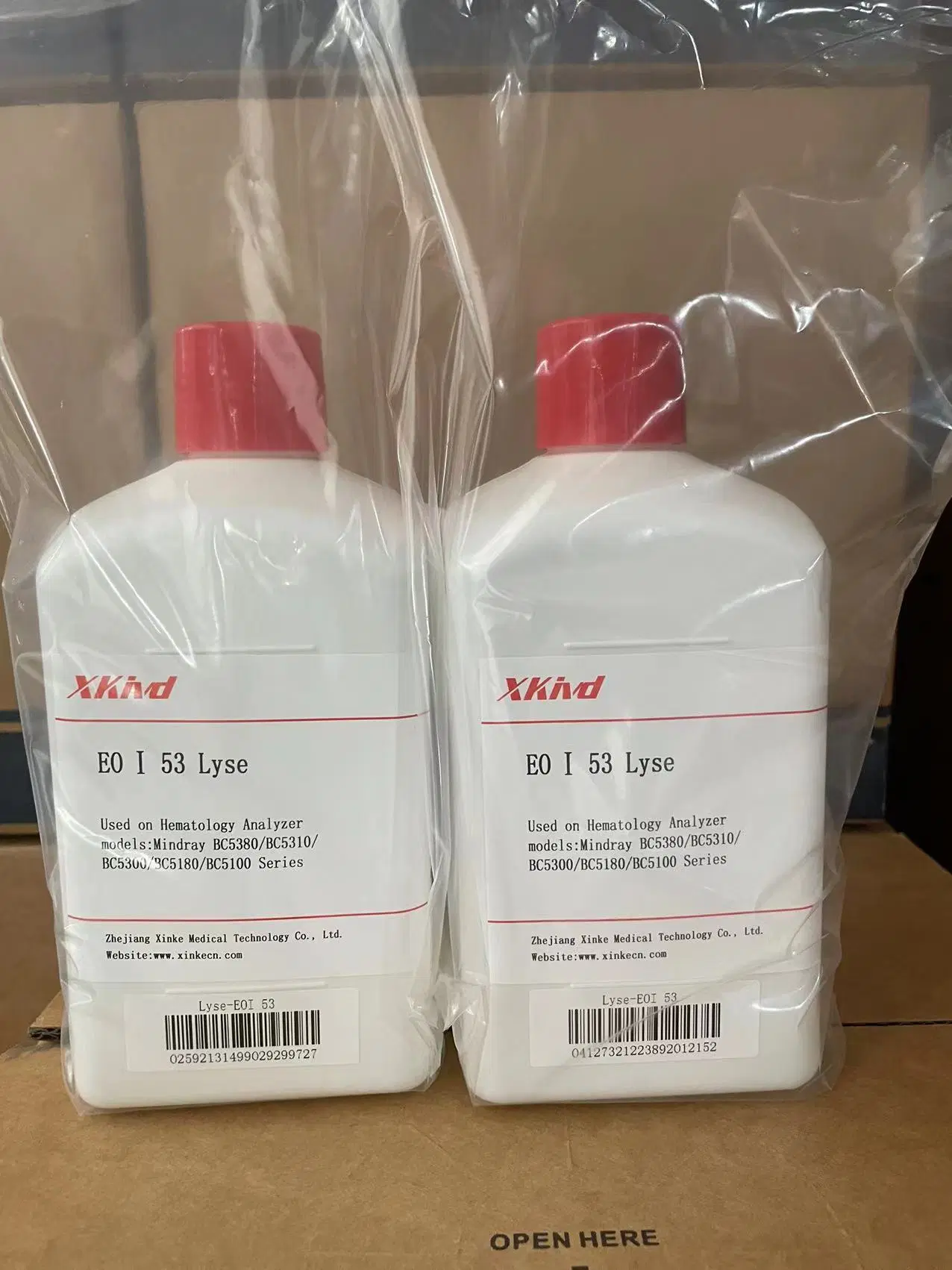 Mindray Bc5380 Leoi53 Lyse Stellt Barcodes Hämatologie Analysator Reagenz