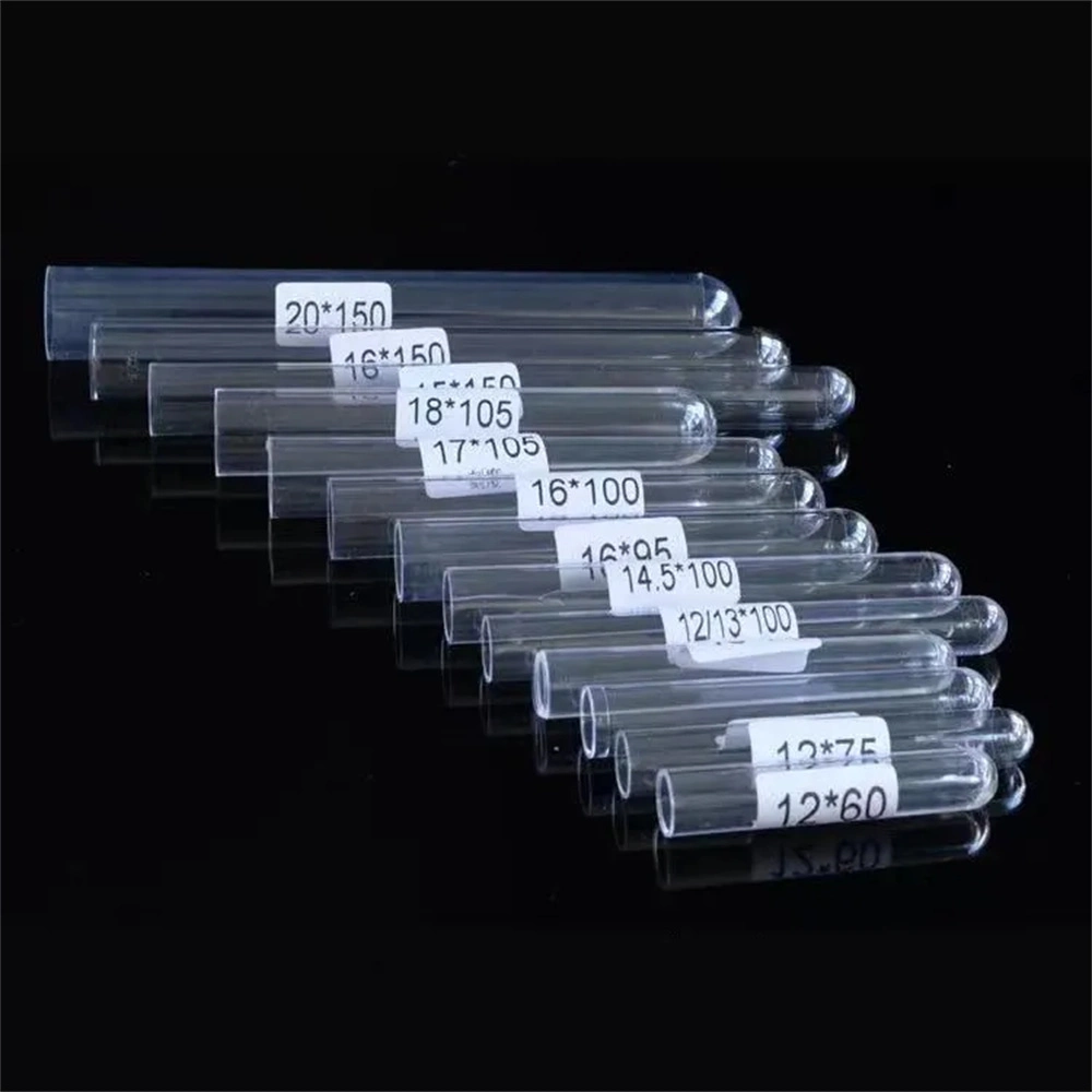 Lab and Medical Flat Bottom or Round Bottom Glass Test Tube with Cork for Pre Roll Packaging