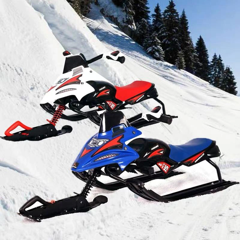 Kunststoff Snow Sled Schlitten Ski Board Kinder Schneemobil zum Verkauf