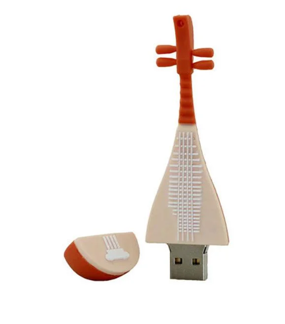 Cadeau promotionnel Clé USB en PVC, Disque, Cartoon, Instrument de musique, Stylo USB, Clé USB Flash Drive.