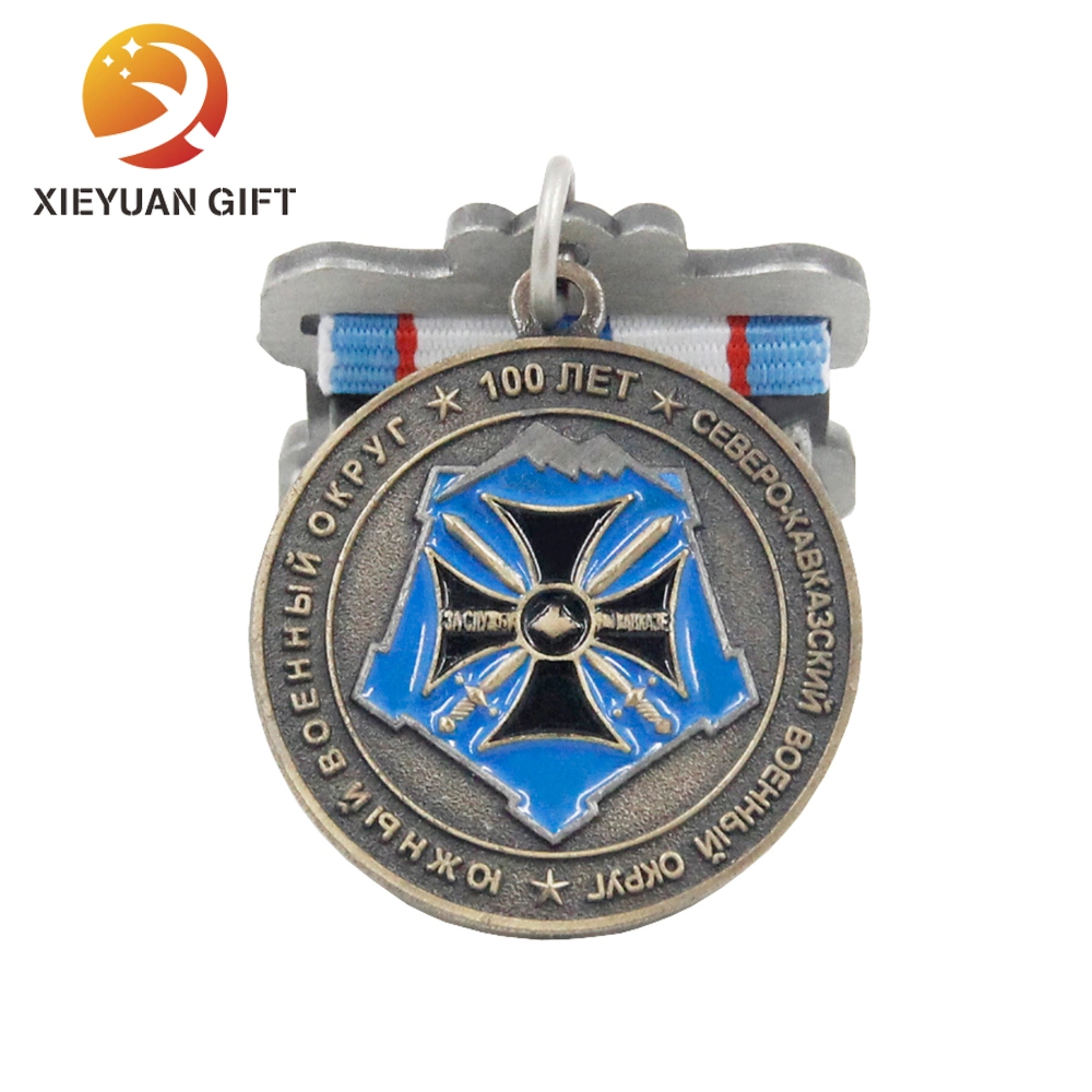 Cheap Factory Custom High quality/High cost performance  Army Honor Military Badge Awards Military Medal