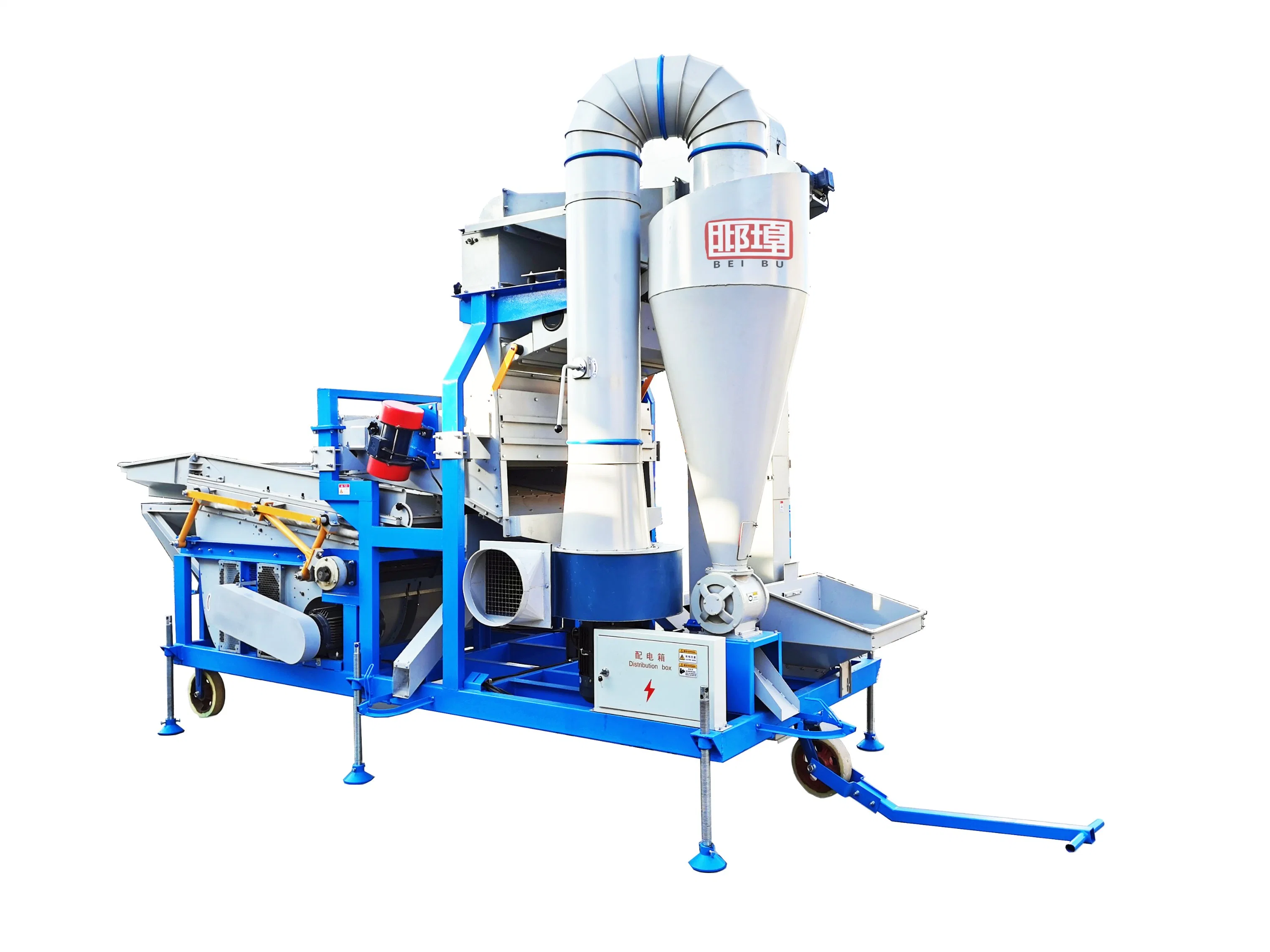 High quality/High cost performance  Mobile Seed Grain Bean Processing and Sorting Machine