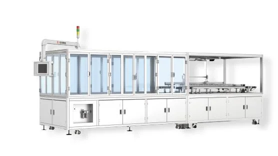 30-40MW automático Línea de producción de Panel Solar Panel solar que la línea de montaje