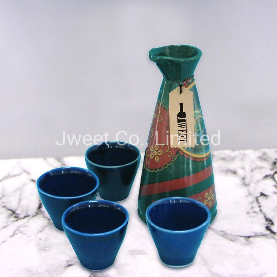 Ceramic Sake Bottle Manufacturer Sake Wine Ceramic Bottle Set