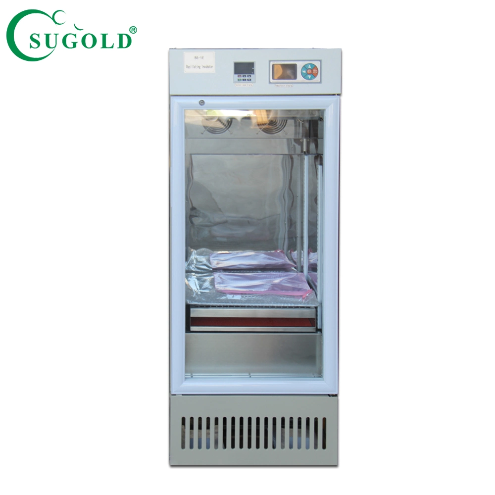 Laboratory Vertical Type Thermostatic Refrigerated Orbital Shaking Incubator with LCD Display