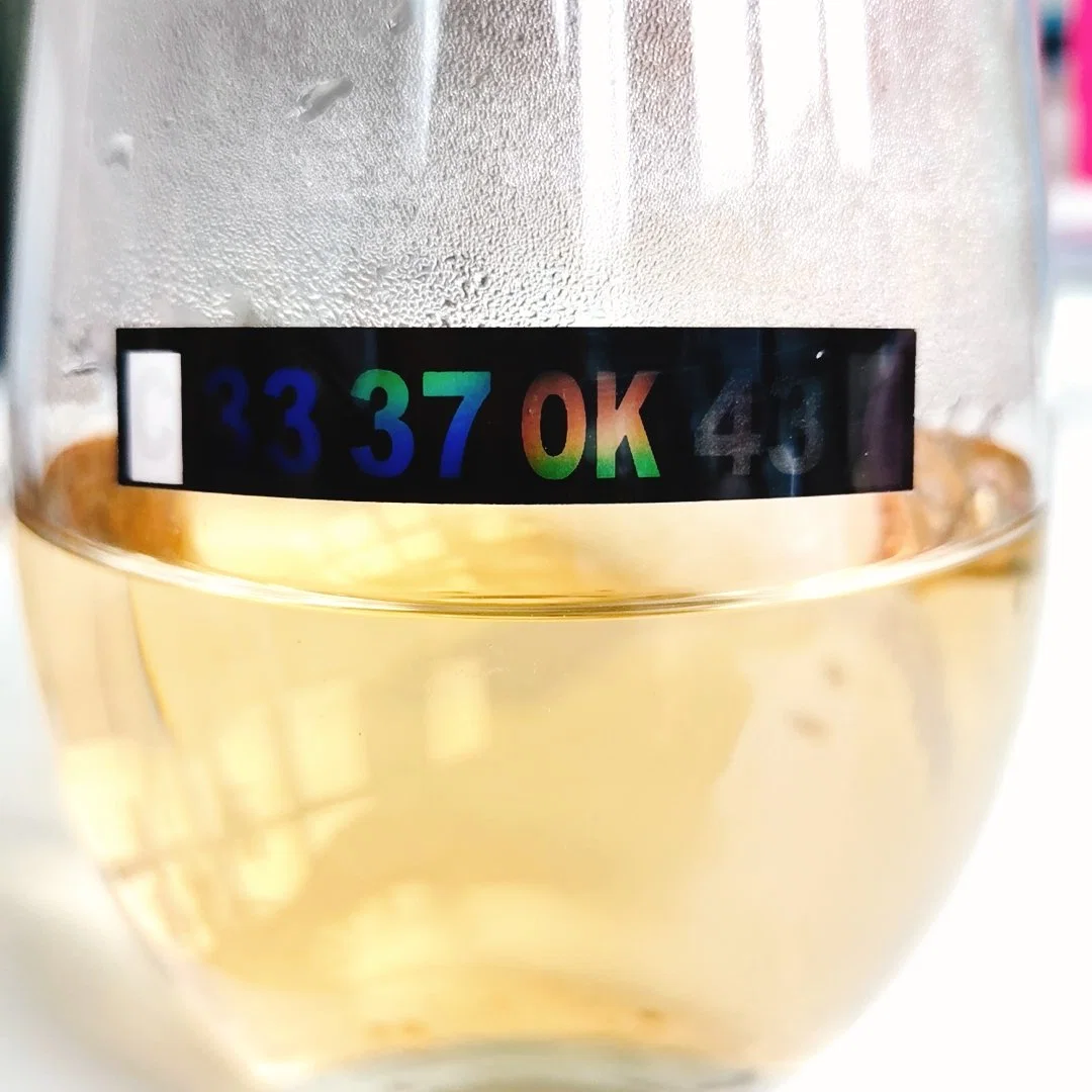 2023 Athletic Promotion Wasser Geschenk LCD Baby Milch Flasche Thermometer Aufkleber Mit Streifen