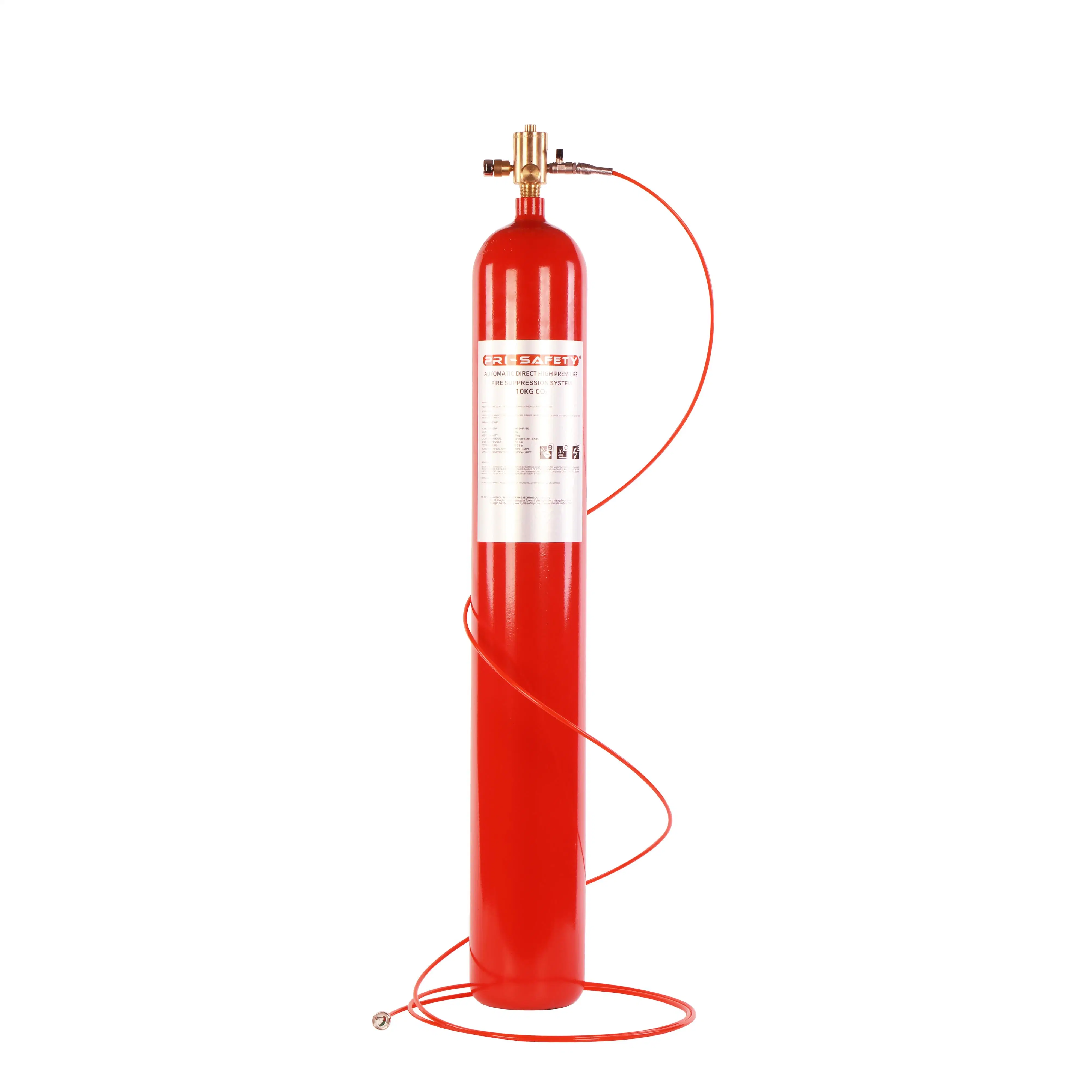 2kg 6kg 10kg Automatic CO2 Fire Extinguisher System From Factory