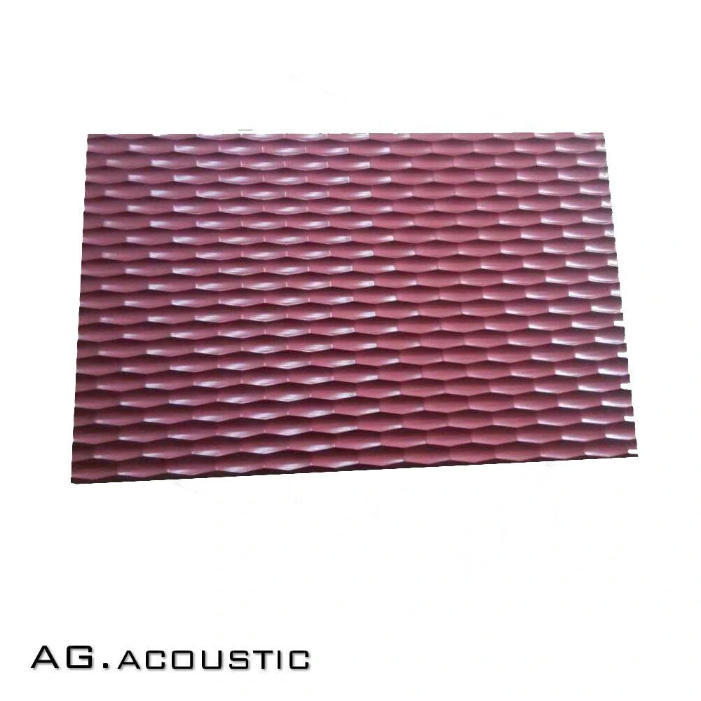 AG. Nouveau pop acoustique mur intérieur Decoration Material 3D onde MDF Panneau mural