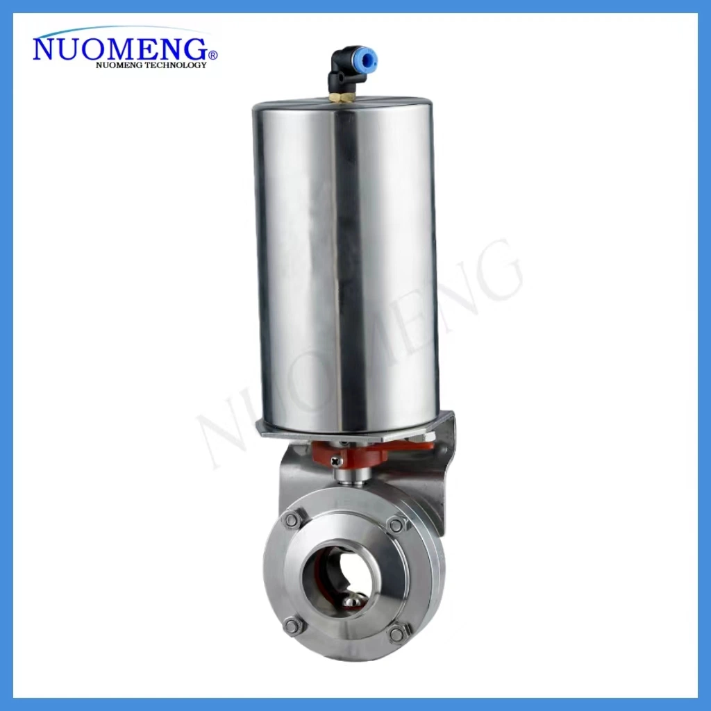 Sanitary Stainless Steel SS304/SS316L Pneumatic Weldedbutterfly Valve&Ball Valve&Pipe Fitting