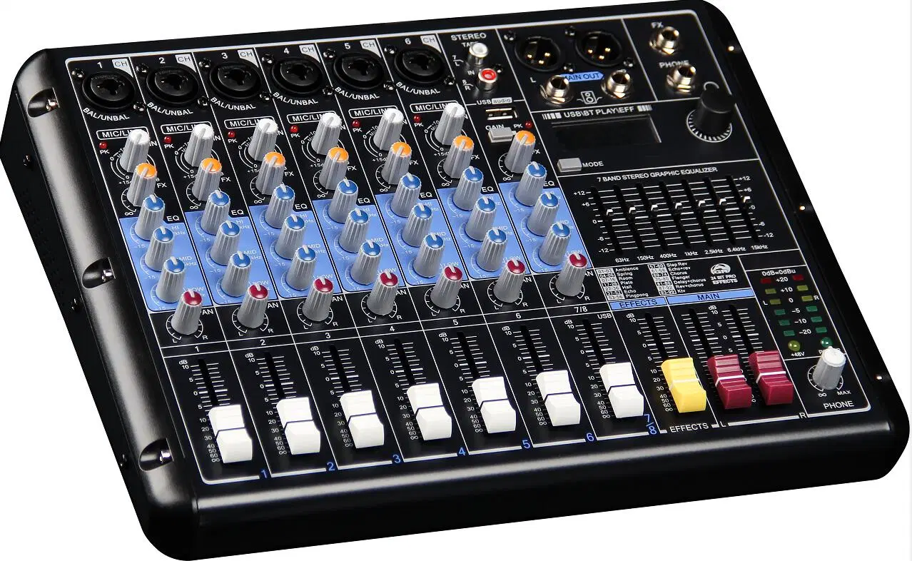 Professioneller Mini-Audio-Mixer mit guter Qualität für HT Home Musik-Player Und Aufnahme