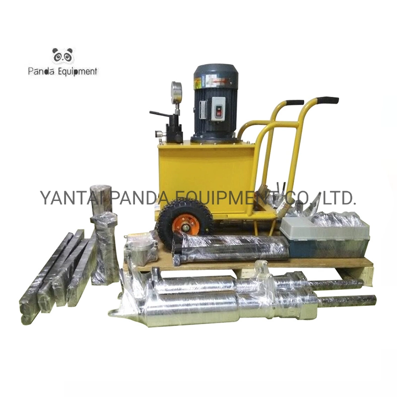 Manual Stone Splitter Manual Rock Splitter Hydraulic Concrete Stone Breaker Rock Splitter Machine