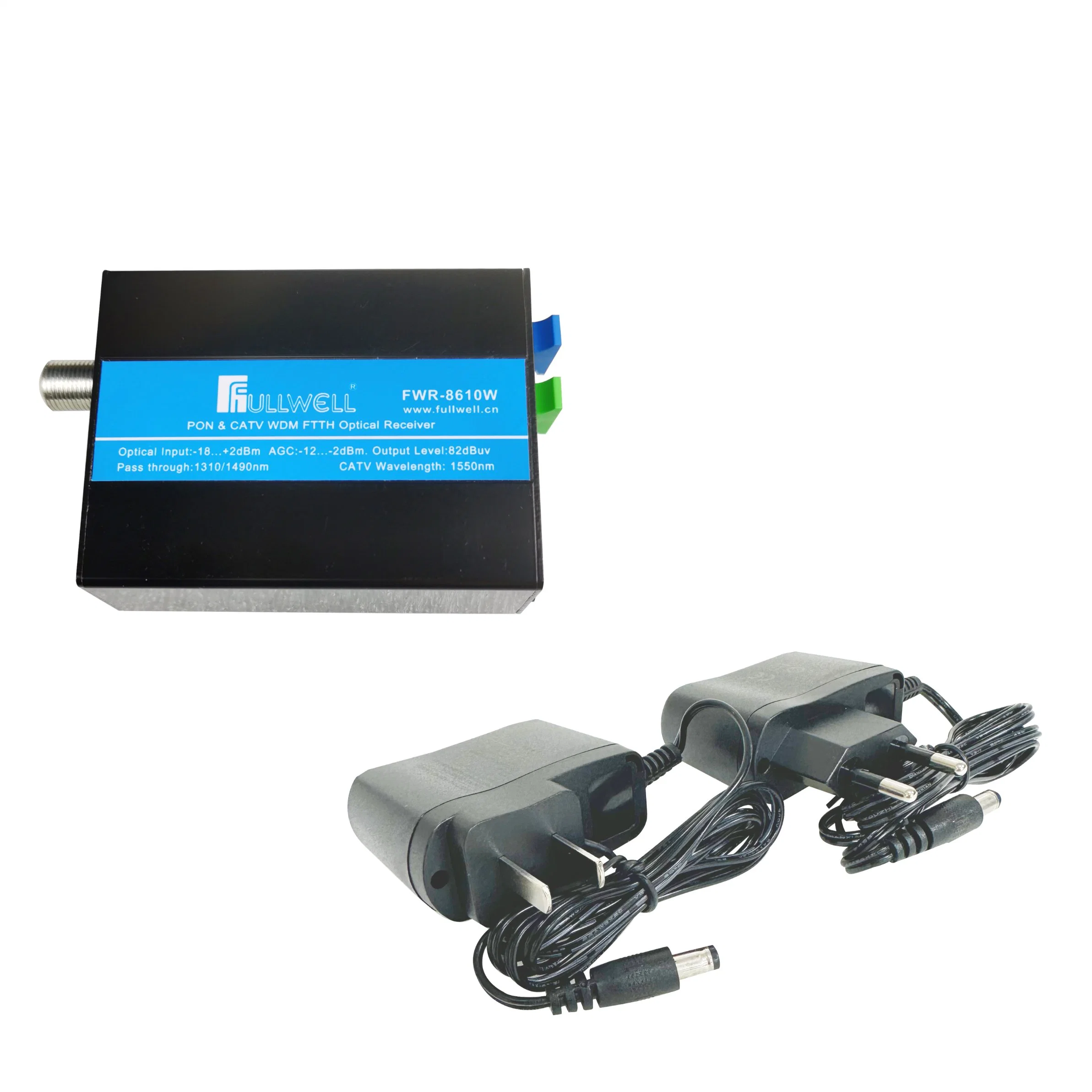 Factory Price Optical Node Fiber Optic FTTH Wdm Receiver for Analog &Digital TV